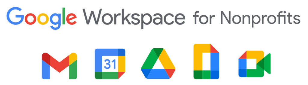 Logo Google Workspace for nonprofits